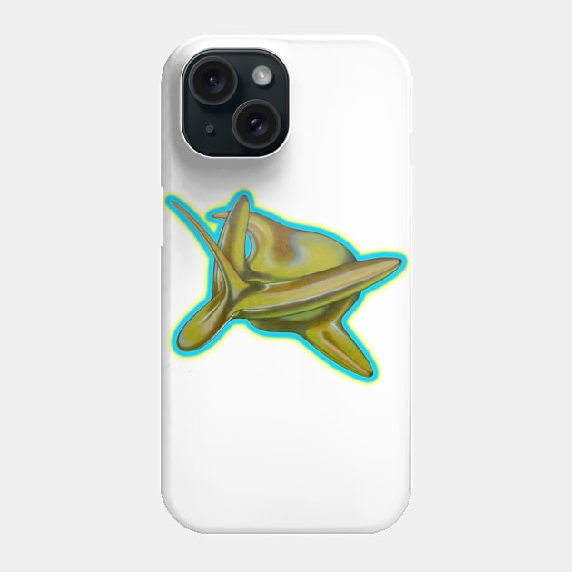 green aerofish Phone Case by federicocortese