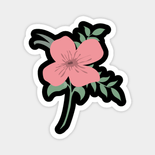 Pink floral Magnet