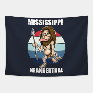 Mississippi Neanderthal Thinking Tapestry