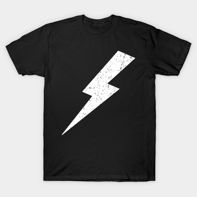 Discover Lightning Bolt Vintage Distressed T-Shirt