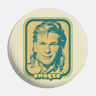 Patrick Swayze /// Retro 80s Fan Aesthetic Design Pin