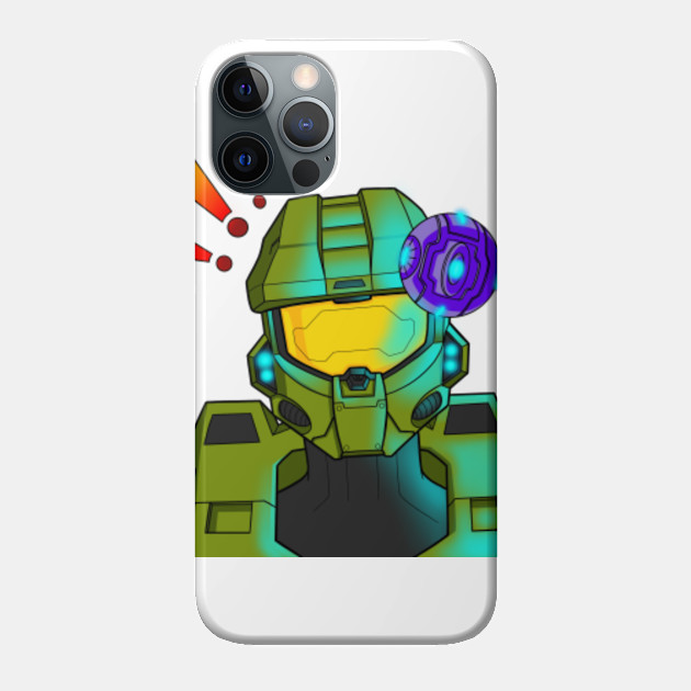 Chief vs Plasma grenade - Halo - Phone Case