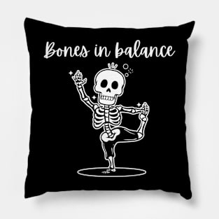 Bones in balance Pillow