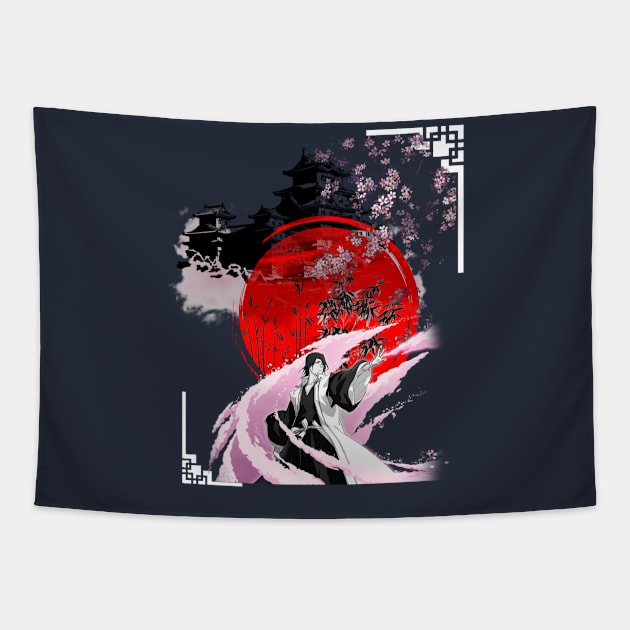 Japanese Culture Art Design | Sakura Blossom | Anime Tapestry by ozencmelih