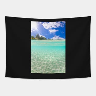 Bora Bora Underwater Tapestry