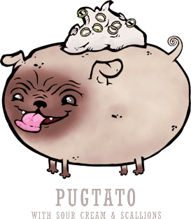 Pugtato Magnet