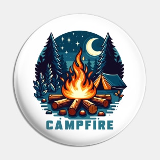 Campfire Pin