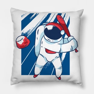 Baseball Astronaut Pillow