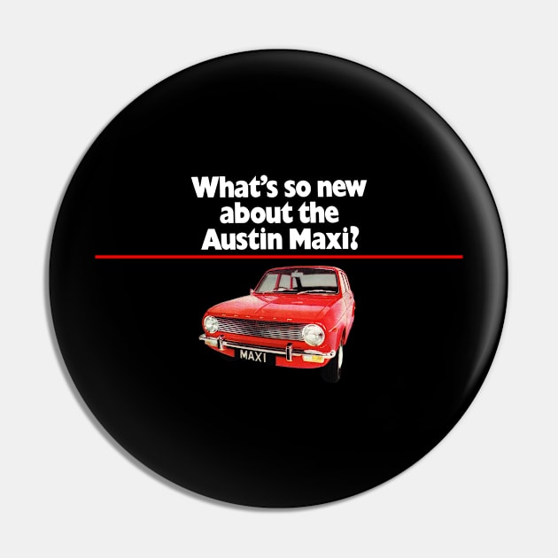 AUSTIN MAXI - advert Pin by Throwback Motors
