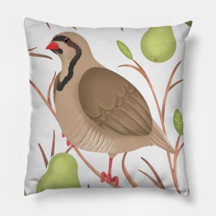 The Partridge and the Pear Tree Pillow