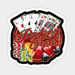 Poker Crook Full House Magnet