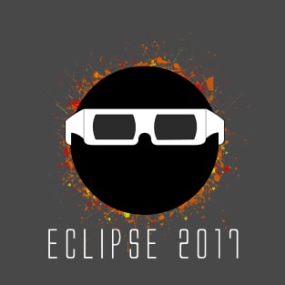 Eclipse 2017 Sun with Viewing glasses T-Shirt