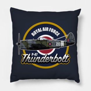 RAF P-47 Thunderbolt Pillow