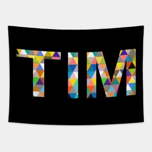 Tim, name, typography Tapestry