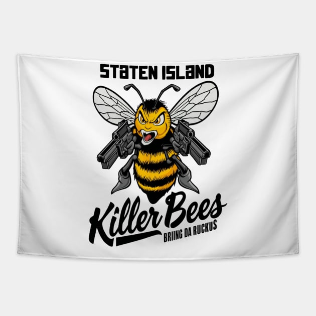 Staten Island Killer bees Wutang Tapestry by thestaroflove