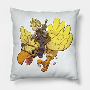 Chocobo Rider Pillow