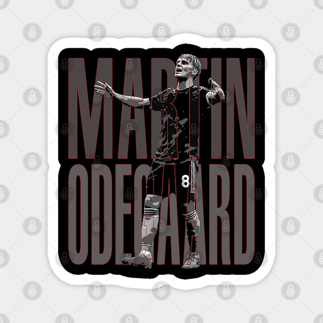 Martin Odegaard Magnet by StoneSoccer