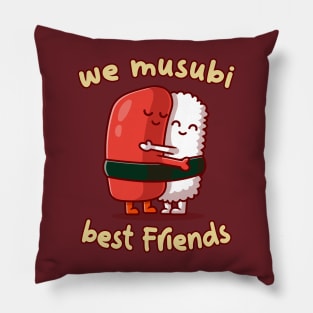 We musubi best friends Pillow