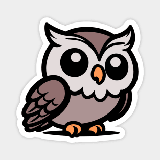 Cartoon Owl Magnet