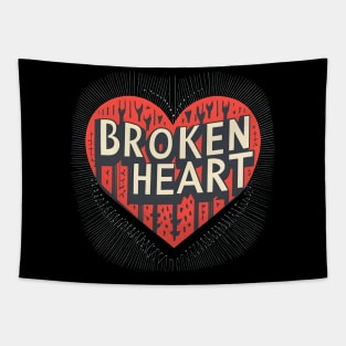 Broken Heart Tapestry