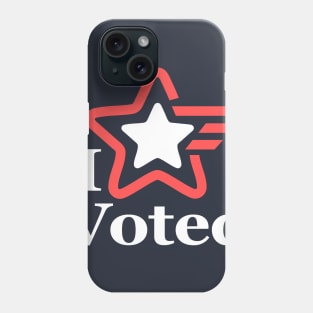 I Voted Phone Case