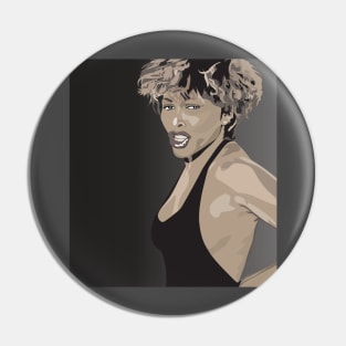 Tina Turner Pin