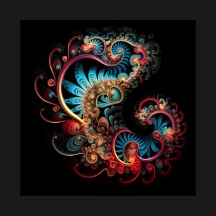 Spiral Fractal T-Shirt