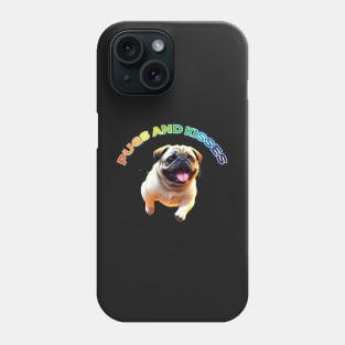 Just Pugs and Kisses 2 Phone Case