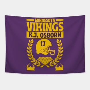 Minnesota Vikings K.J Osborn 17 Edition 2 Tapestry