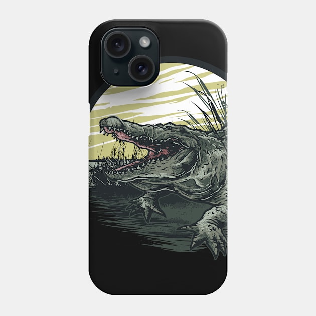 Swamp danger Phone Case by ReignGFX