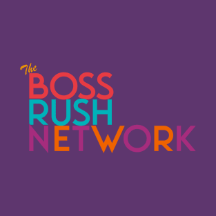 Boss Rush Network Logo (Asian and Pacific Islander Heritage) T-Shirt