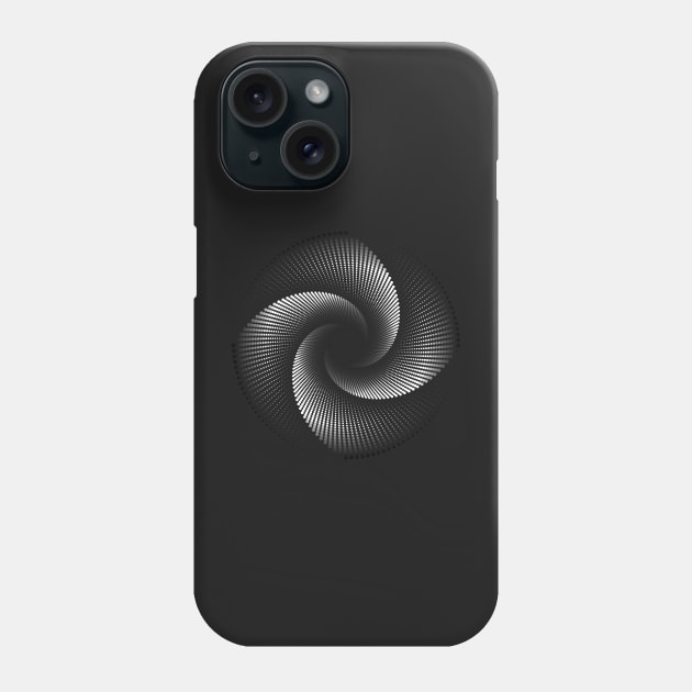 Rotating optical illusion. Phone Case by Hoyda