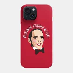 Willkommen, bienvenue, welcome Phone Case