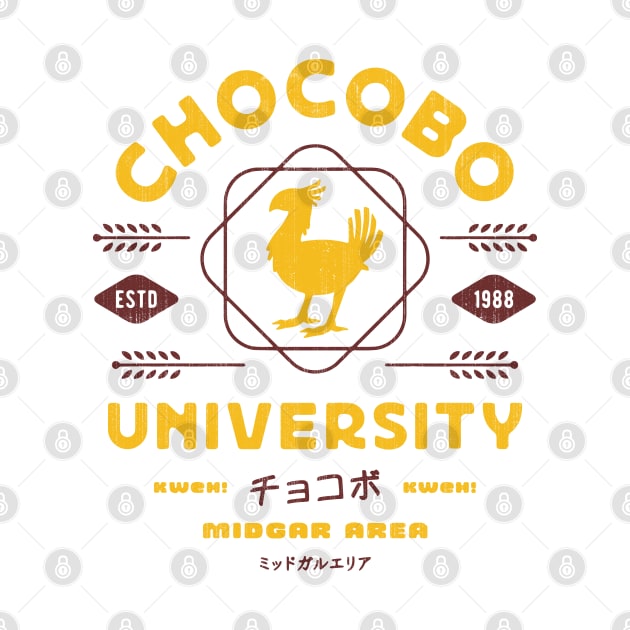 Chocobo University Crest by Lagelantee