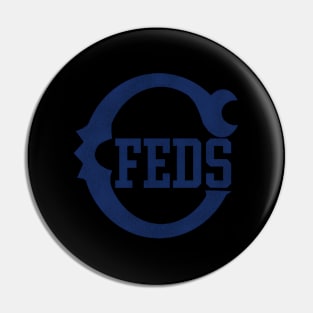 Chicago Federals Feds Baseball Team Pin