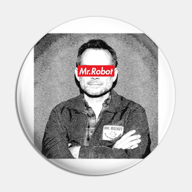 Edward Mr Robot Pin by Aefe