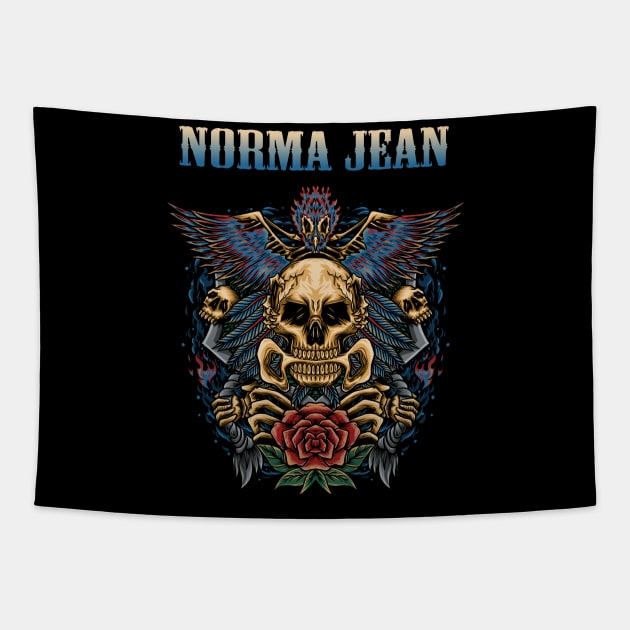 NORMA JEAN BAND Tapestry by MrtimDraws