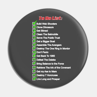 My Movie To Do List Pin