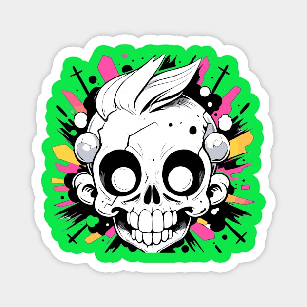 zombie boy Magnet by Buda apparel