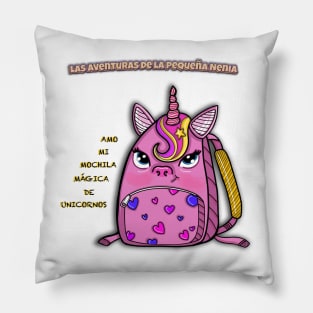 Mochila - The Adventures of Little Nenia - Spanish version Pillow