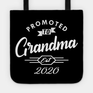 New Grandma - Promoted to grandma est. 2020 Tote