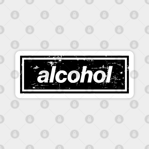 The Alcohol Loving Manchester Indie Music Mancunian Magnet by Butter Creative