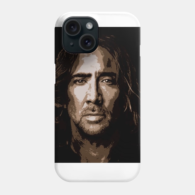 nicolas cage Phone Case by oryan80