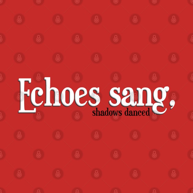 Echoes sang by stefy