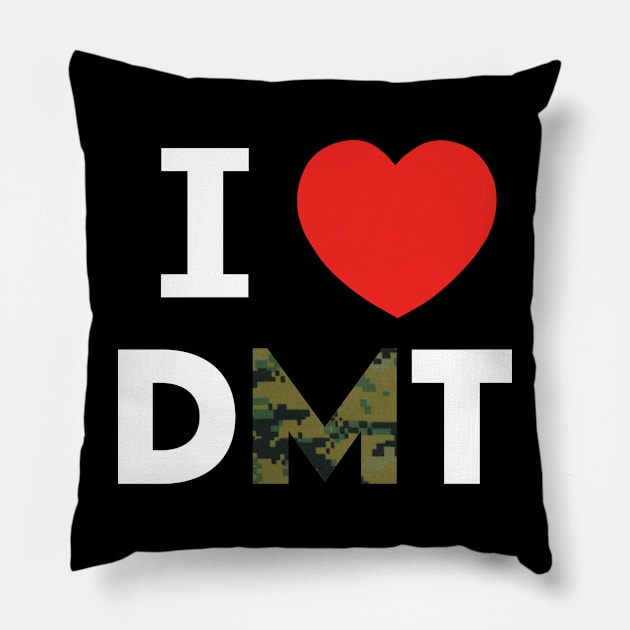 I <3 Dear Military Teen Pillow by The Shanon Show