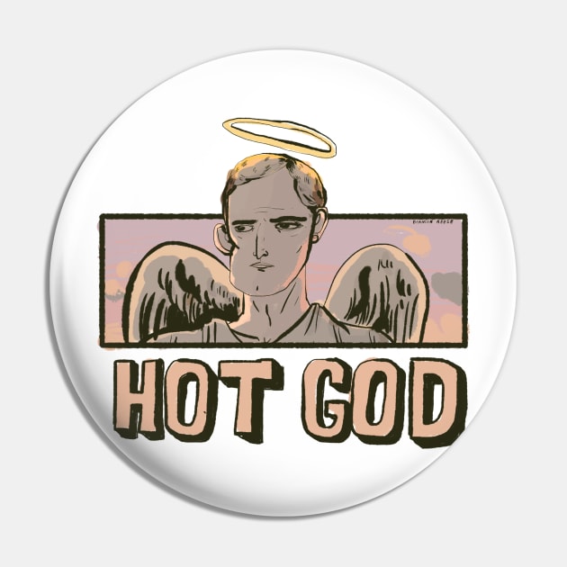 Hot God Pin by bransonreese