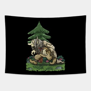 Swedish Folklore Charm: A Playful Design Featuring a Classic Swedish Troll Tapestry