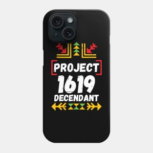 Official 1619 Project Black History Month Phone Case