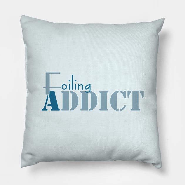 Foiling addict Pillow by bluehair