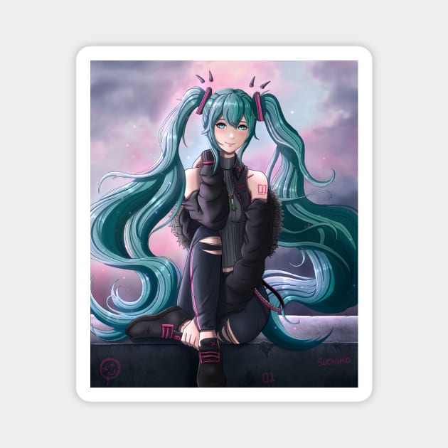 Miku Magnet by SUONIKO